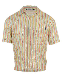 RAINBOW SEQUINS BOWLING SH MULTICOLOR MULT PALM ANGELS