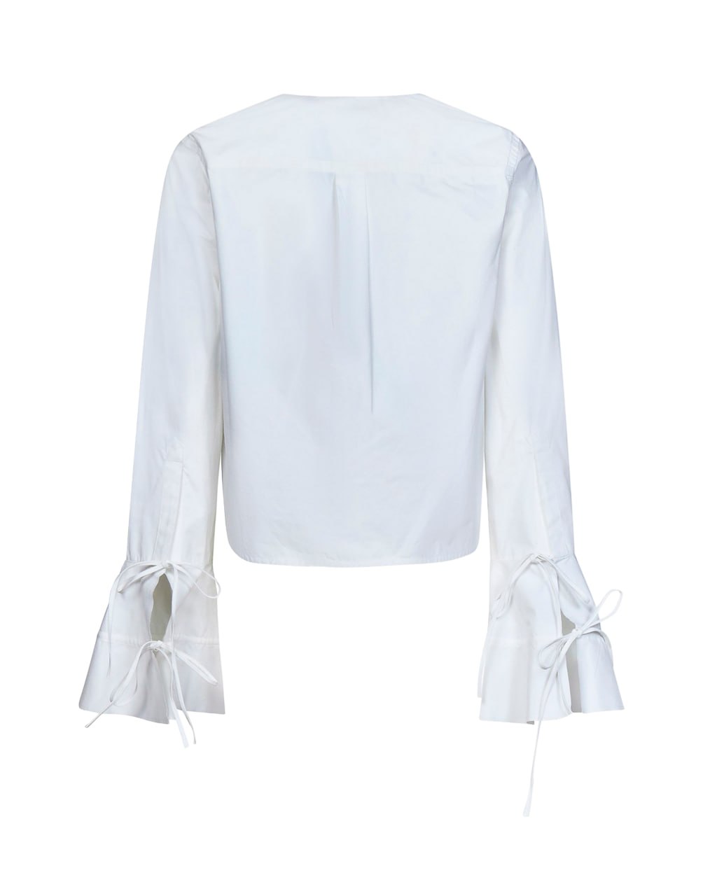 BASEBALL BLOUSE WHITE BLACK PALM ANGELS