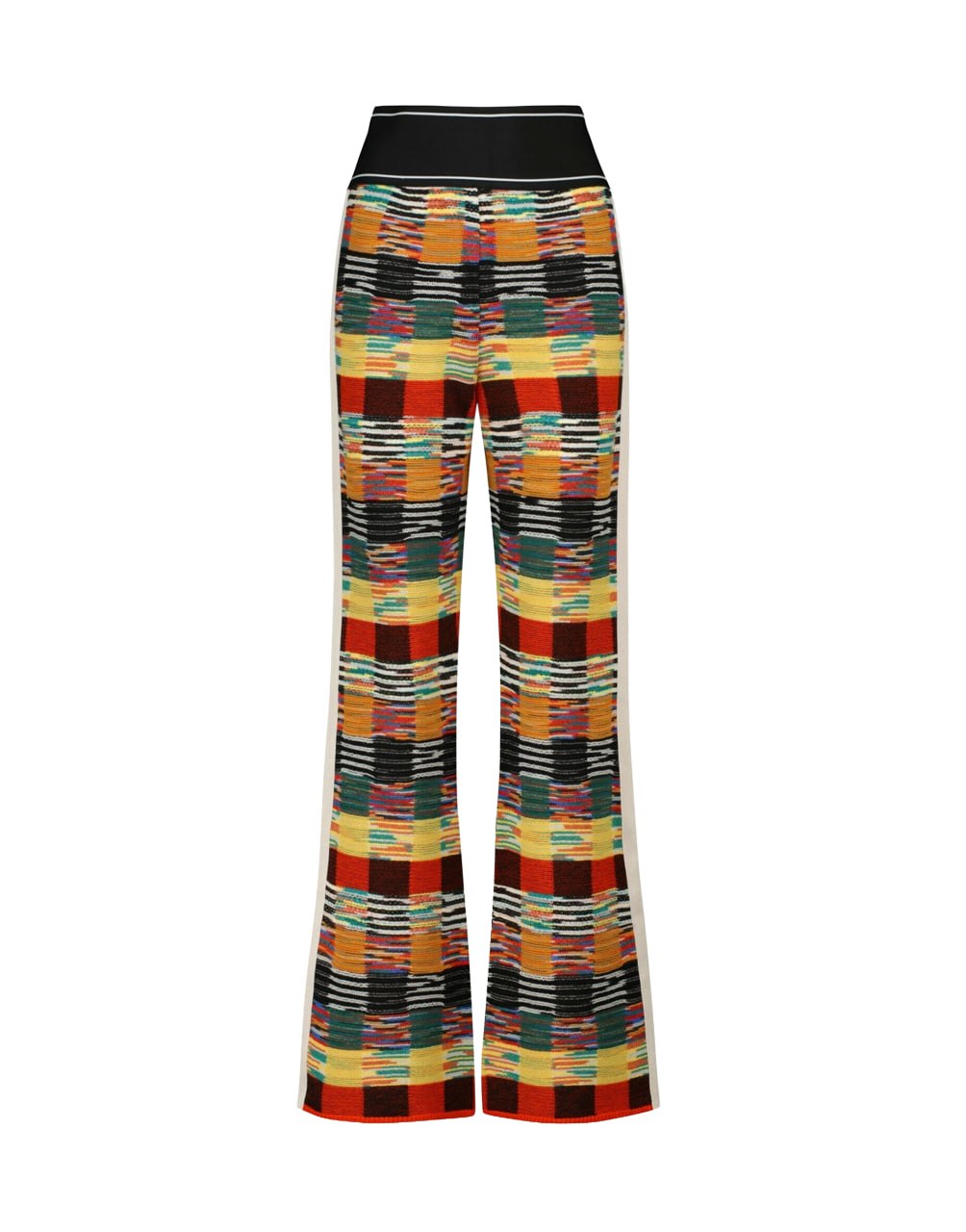 PA MISSONI KNITTED PANTS MULTICOLOR WHIT PALM ANGELS