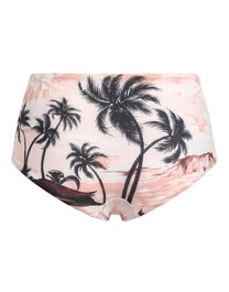 HAWAIIAN DREAM BIKINI CULO BEIGE BLACK PALM ANGELS