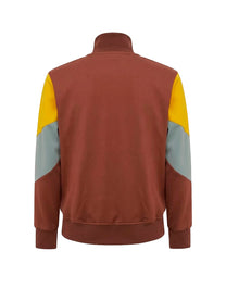 V COLORBLOCK TRACK JKT TAN WHITE PALM ANGELS