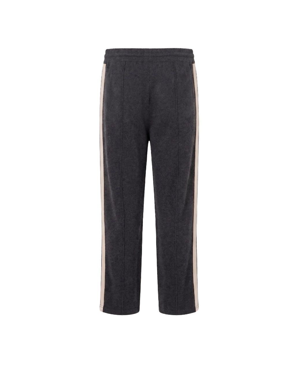 LUREX TRACK PANTS BLACK WHITE PALM ANGELS