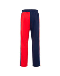TWO TONE TRACK PANTS RED OFF WHITE PALM ANGELS