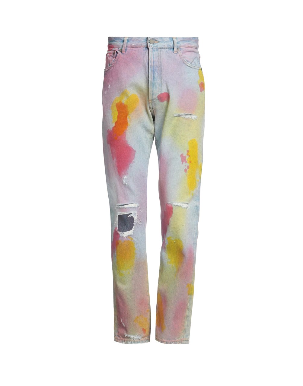 L WASH TIE DYE REG 5 PKTS LIGHT BLUE MUL PALM ANGELS