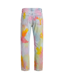 L WASH TIE DYE REG 5 PKTS LIGHT BLUE MUL PALM ANGELS
