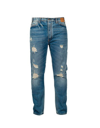 MW REGULAR 5 POCKETS COBALT BLUE OC PALM ANGELS