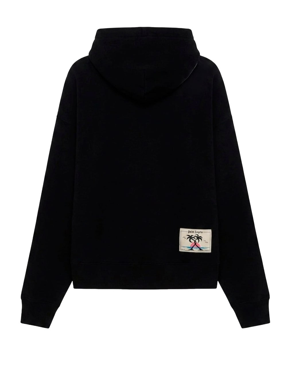 HUGGING PALMS HOODY BLACK ORANGE PALM ANGELS