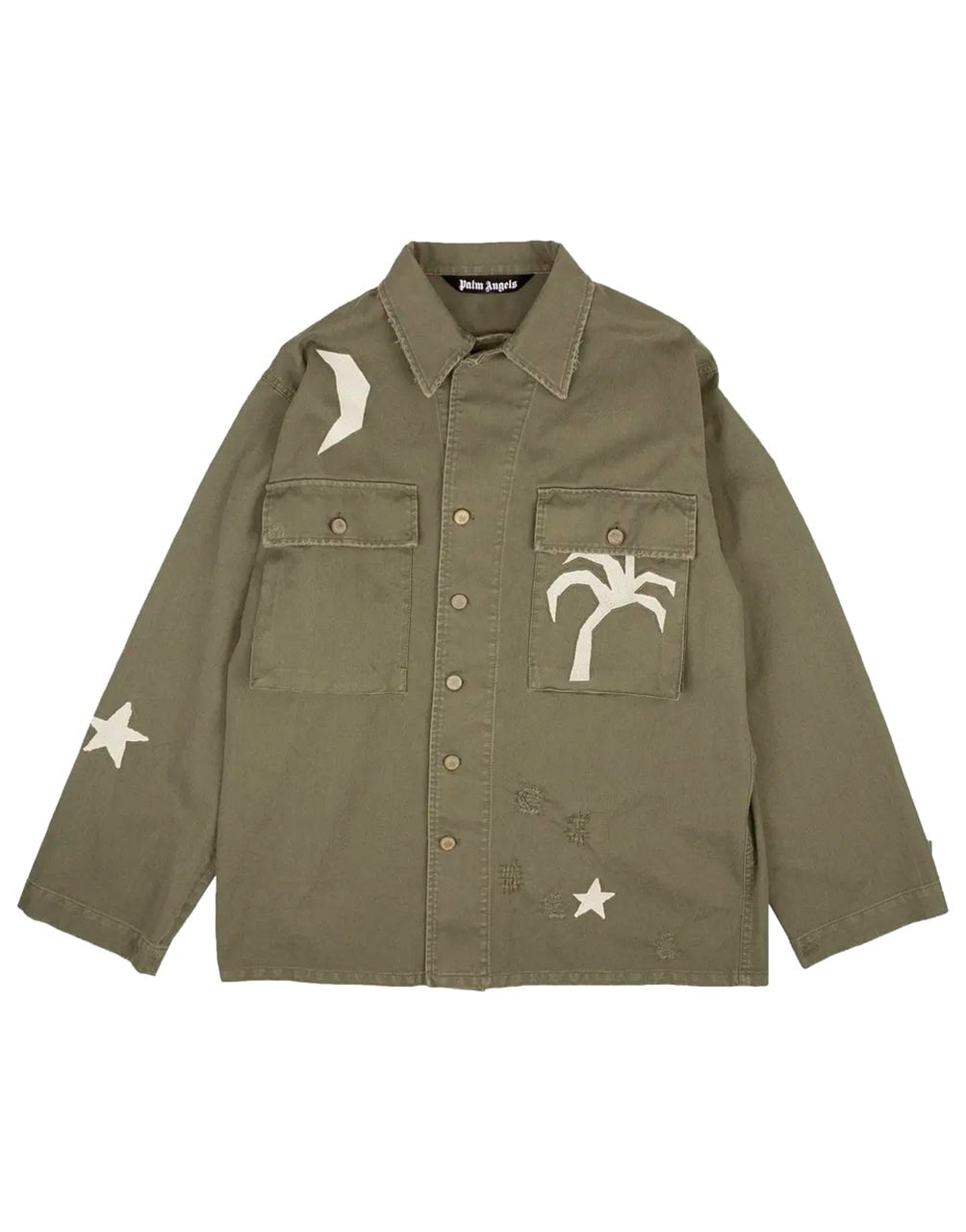 NIGHTSKY MILITARY JKT MILITARY WHITE PALM ANGELS