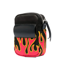 CROSSBODY BAG PRINTED FLAM RED WHITE PALM ANGELS