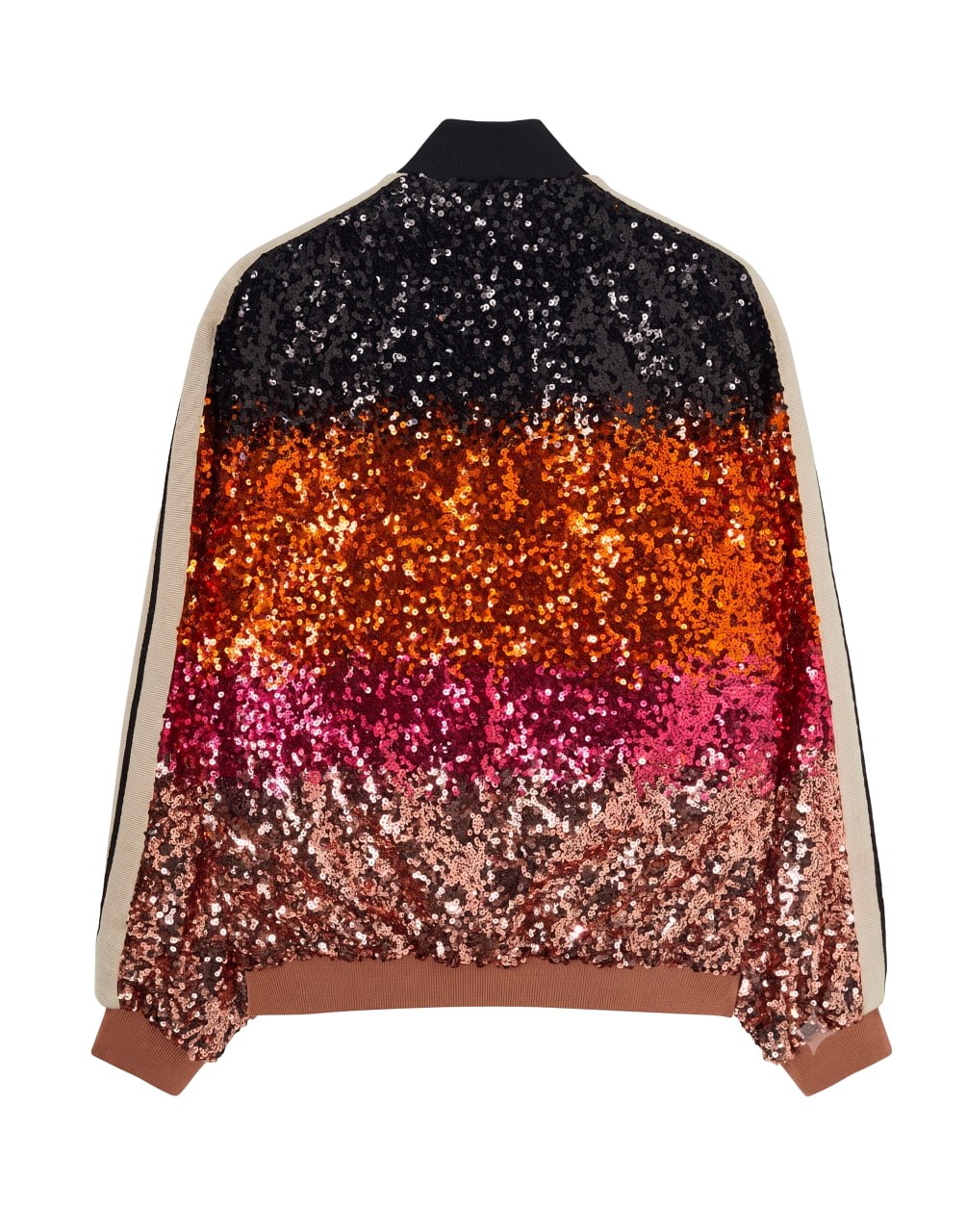 SHOW SEQUINS BOMBER MULTICOLOR BUTT PALM ANGELS