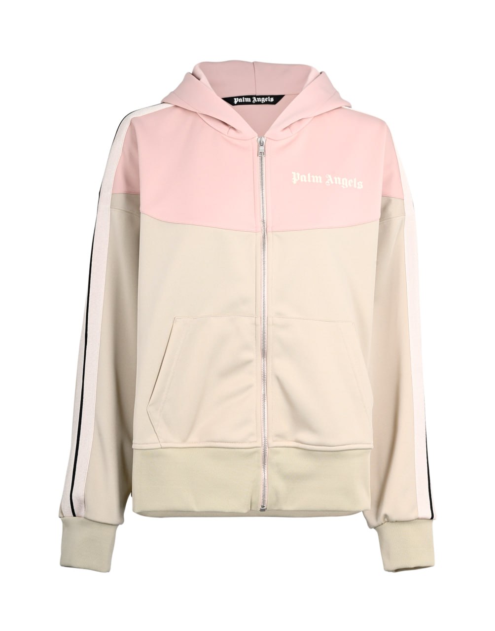 TWO TONE TRACK JKT BEIGE ROSE DUST PALM ANGELS