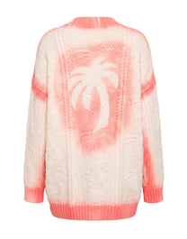 SPRAYED PALM FISHERMAN LCA OFF WHITE PINK PALM ANGELS