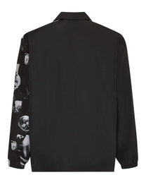 SLEEVE PRINT COACH JKSHIR BLACK WHITE PALM ANGELS