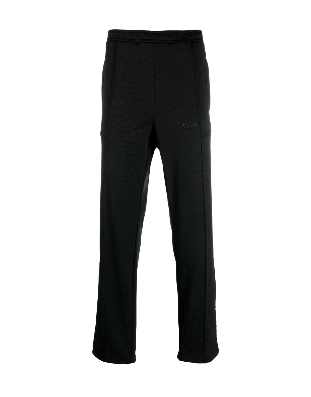 TUXEDO LEOPARD TRACK PANTS BLACK WHITE PALM ANGELS