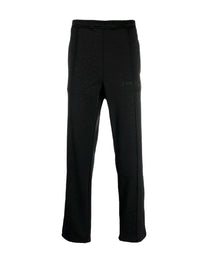 TUXEDO LEOPARD TRACK PANTS BLACK WHITE PALM ANGELS