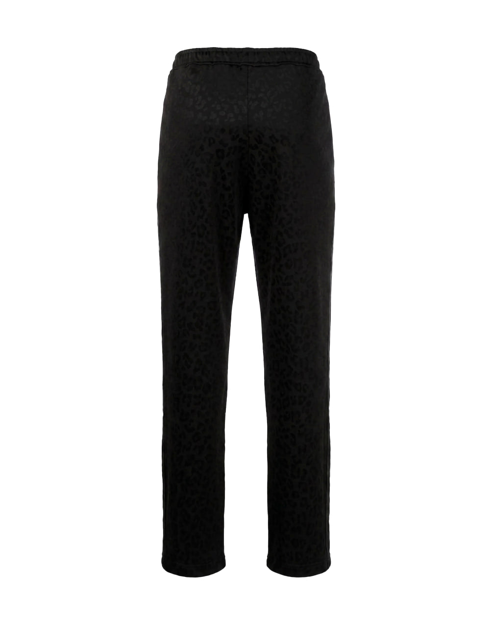 TUXEDO LEOPARD TRACK PANTS BLACK WHITE PALM ANGELS