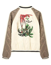 UPSIDEDOWN PALM SUKAJAN JACKET BROWN BUTTER PALM ANGELS