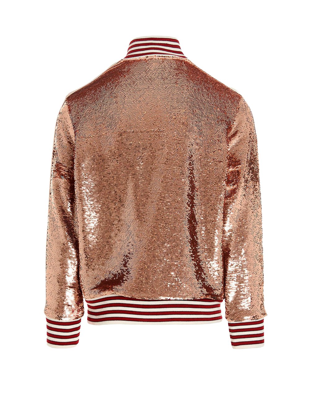 SEQUINS TRACK TOP GLITTERED OFF PALM ANGELS