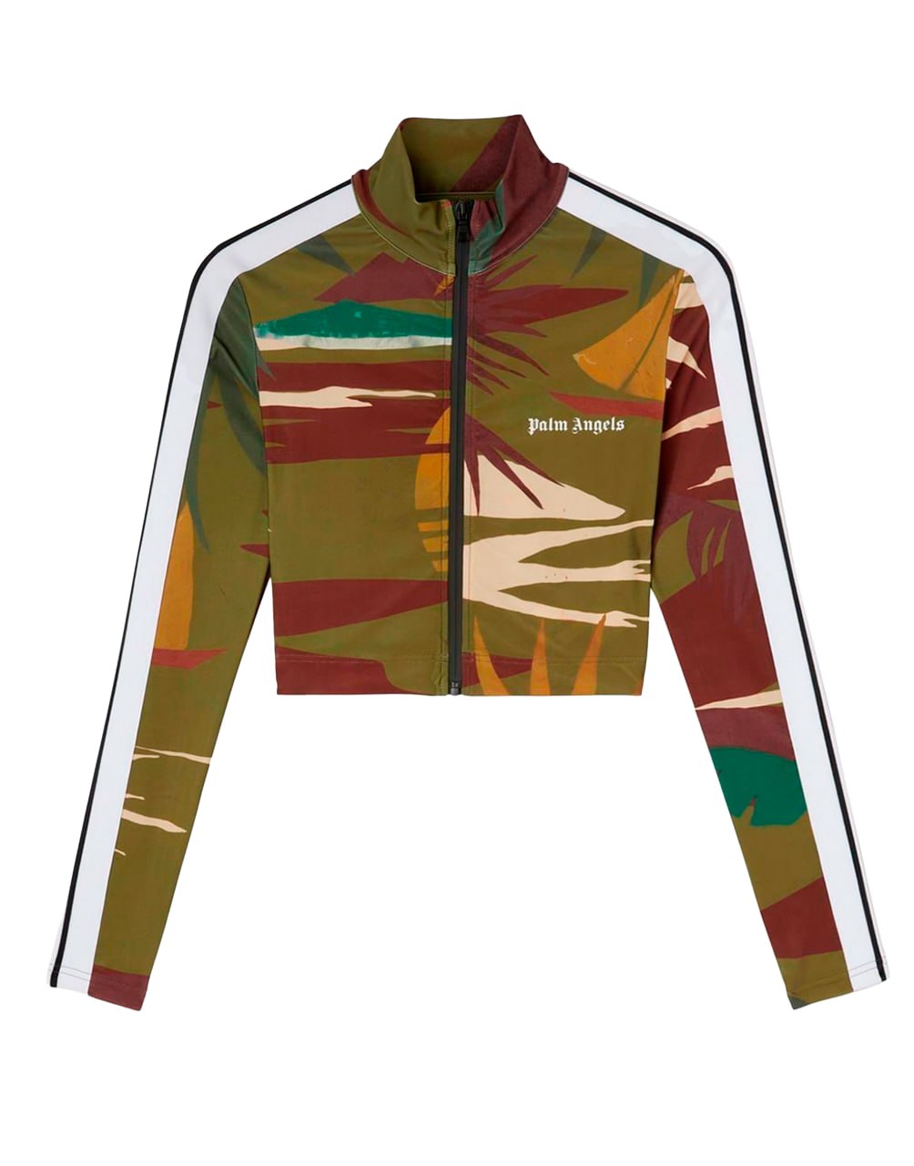 JUNGLE LONG SLEEVE TRAINING MILITARY GREEN PALM ANGELS