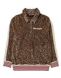 POLO COLLAR ANIMAL TRACK J GOLD WHITE PALM ANGELS