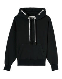 CORD HOODY ANTHRACITE BLACK PALM ANGELS