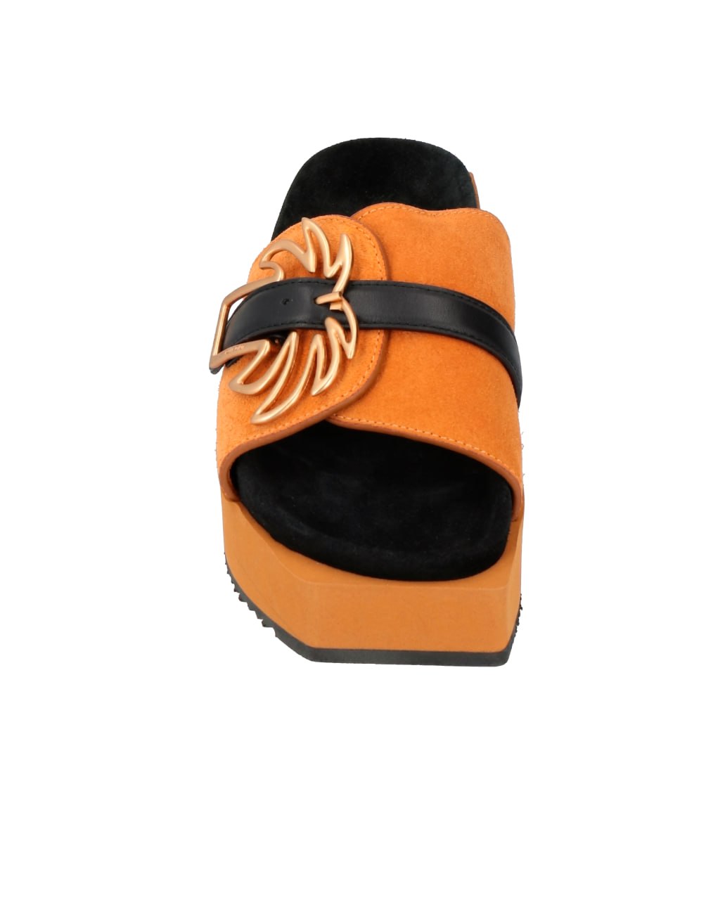 PALM BUCKLE PLATFORM SAND BLACK PALM ANGELS