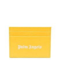 ZIP CARD HOLDER CAVIAR YELLOW WHITE PALM ANGELS