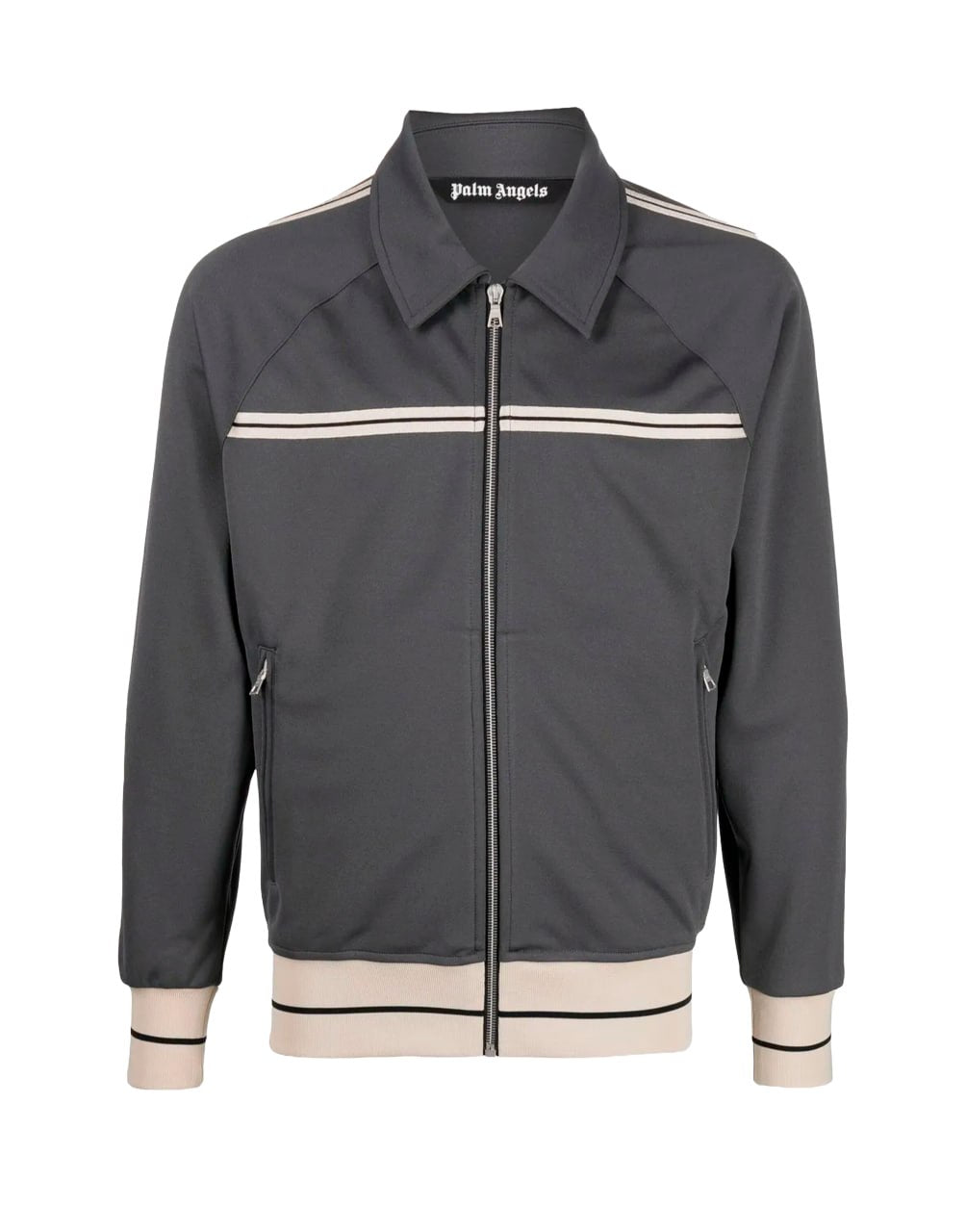 MINI TAPE TRACK JKT DARK GREY OFF W PALM ANGELS