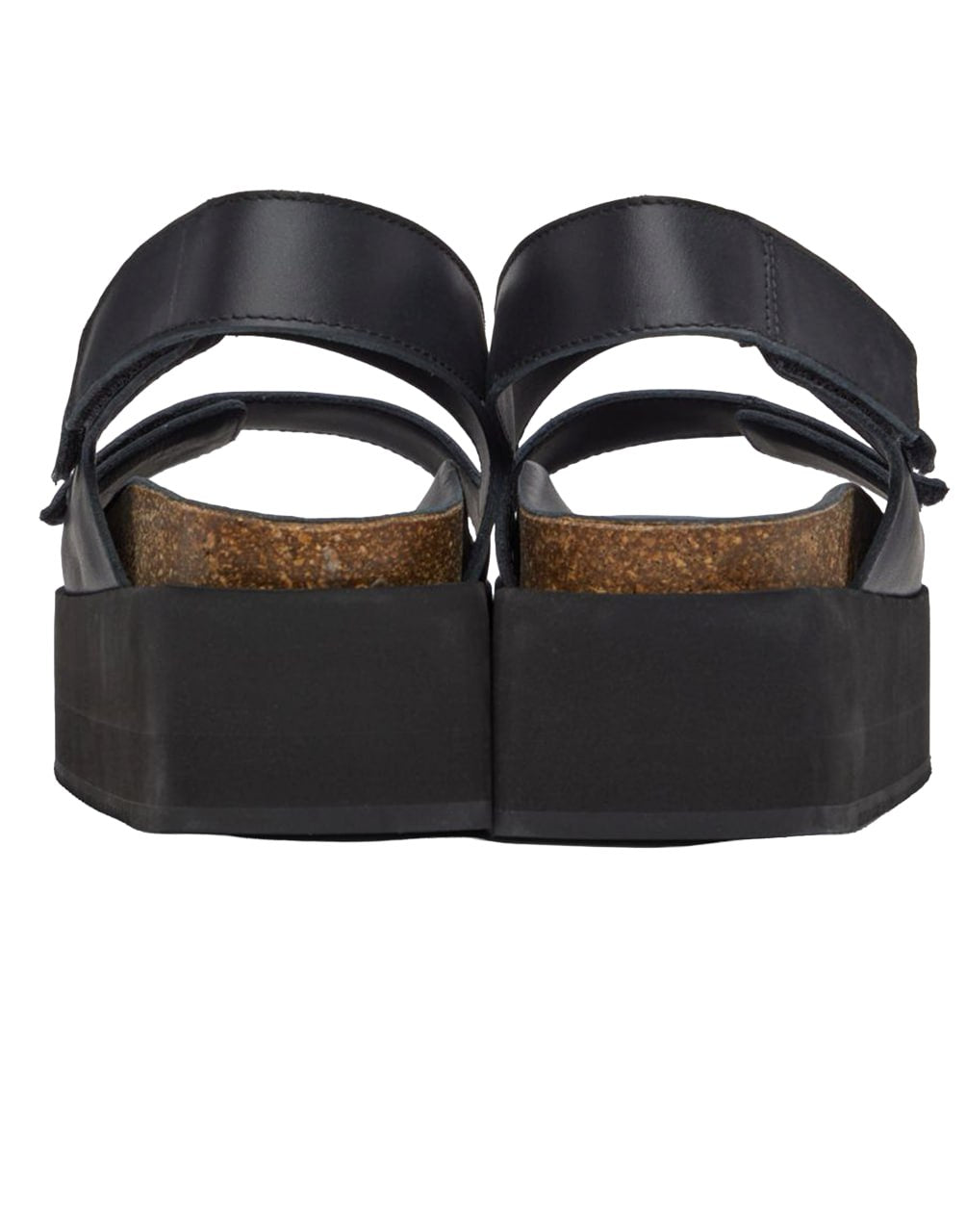 PLATFORM BIRK WHITE BLACK PALM ANGELS