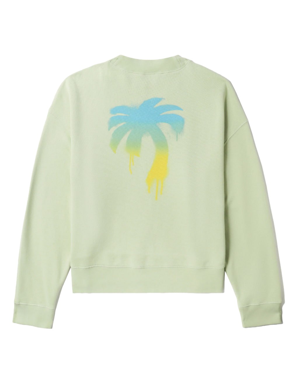 THE PALM CREW BACK PRINT MINT GREEN PALM ANGELS