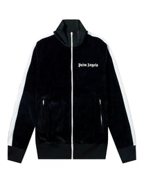 LUREX TRACK JACKET BLACK WHITE PALM ANGELS