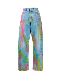 TIE DYE CARROT 5 PKTS LIGHT BLUE MUL PALM ANGELS