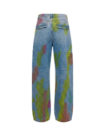 TIE DYE CARROT 5 PKTS LIGHT BLUE MUL PALM ANGELS