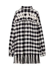 CLASSIC LOGO OVERSHIRT BLACK WHITE PALM ANGELS