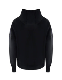 PERFORMANCE HOODY BLACK WHITE PALM ANGELS