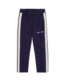 TRAINING TRACK LEGGINS DARK GRAY WHITHE PALM ANGELS