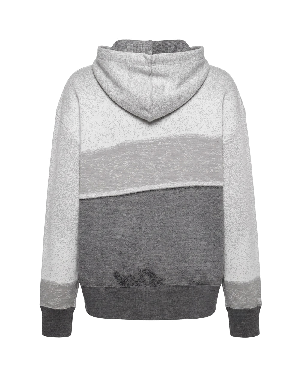 JQRD SKATER HOODIE SWEATER MELANGE GREY BL PALM ANGELS