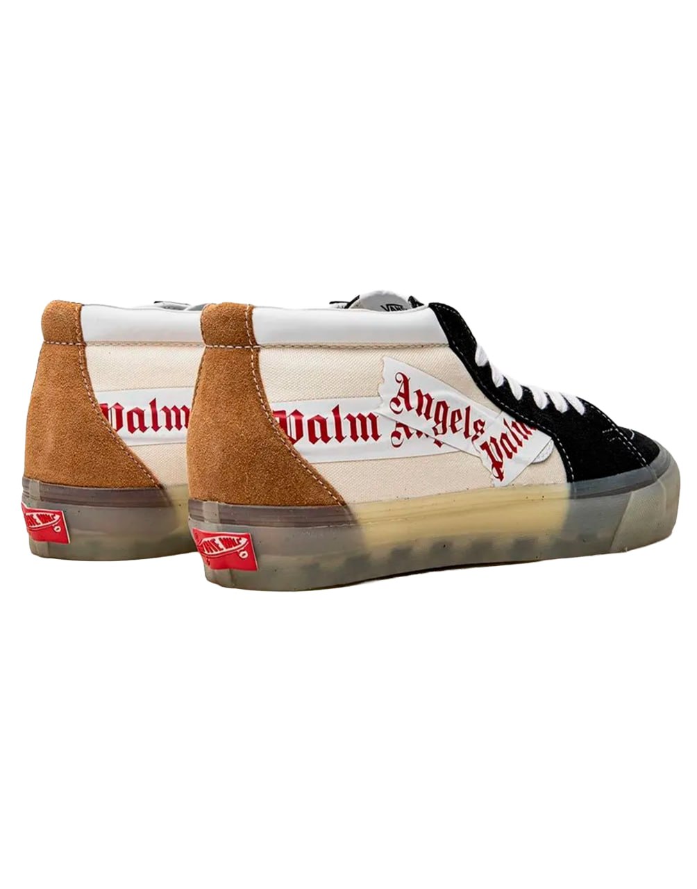 GIÀY VANS PALM ANGELS X SK8-MID VLT LX 'BLACK'