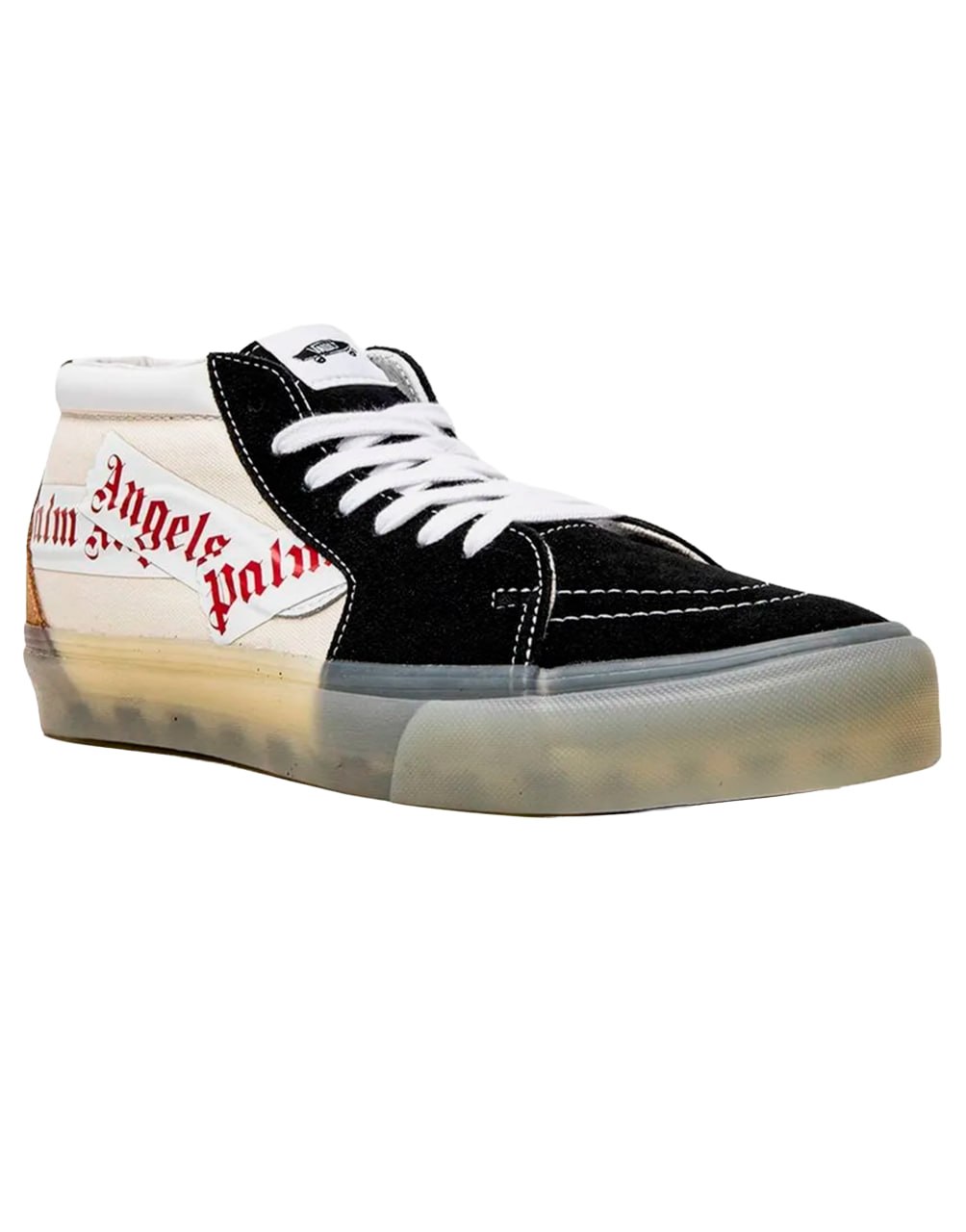 GIÀY VANS PALM ANGELS X SK8-MID VLT LX 'BLACK'