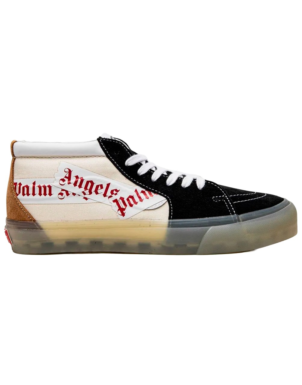 GIÀY VANS PALM ANGELS X SK8-MID VLT LX 'BLACK'