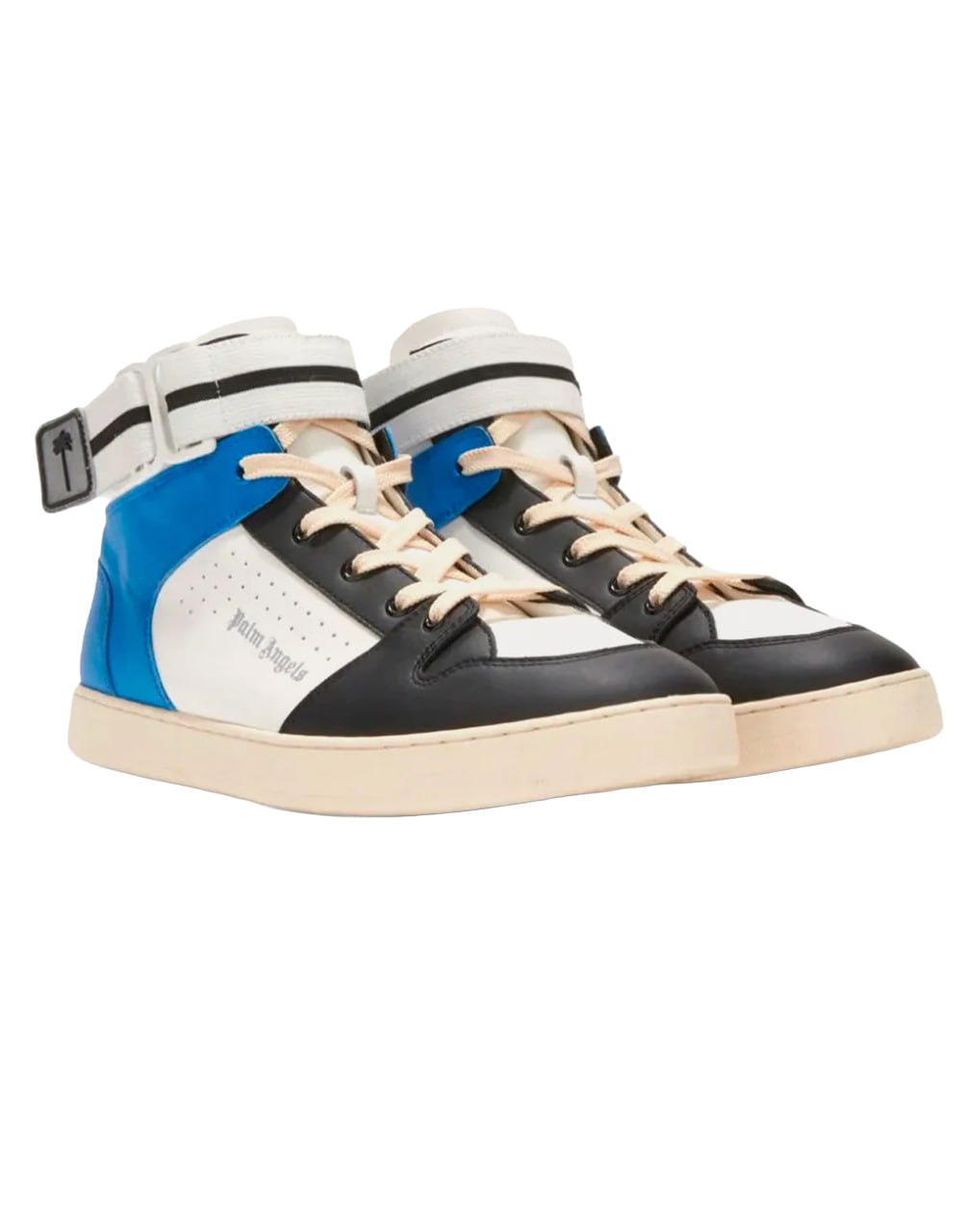 PALM 1 HIGHTOP WHITE BLUE PALM ANGELS