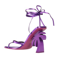 PALM BEACH LACE-UP SANDAL FUCHSIA MO C PALM ANGELS