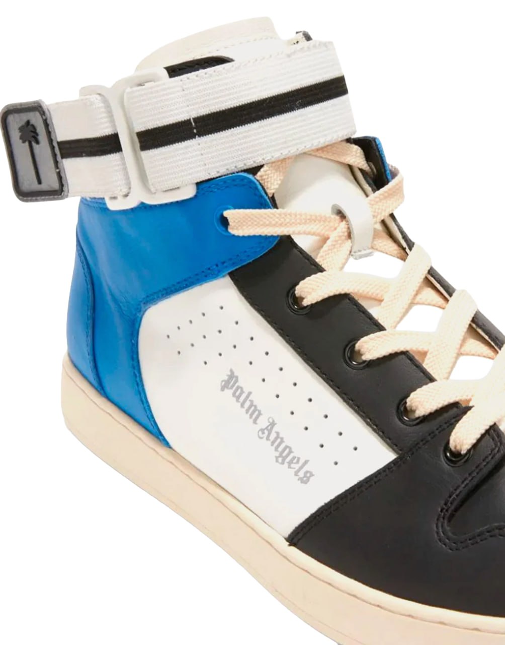 PALM 1 HIGHTOP WHITE BLUE PALM ANGELS