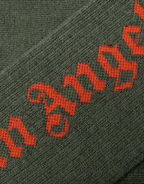 PALM ANGELS SOCKS FOREST GREEN Y