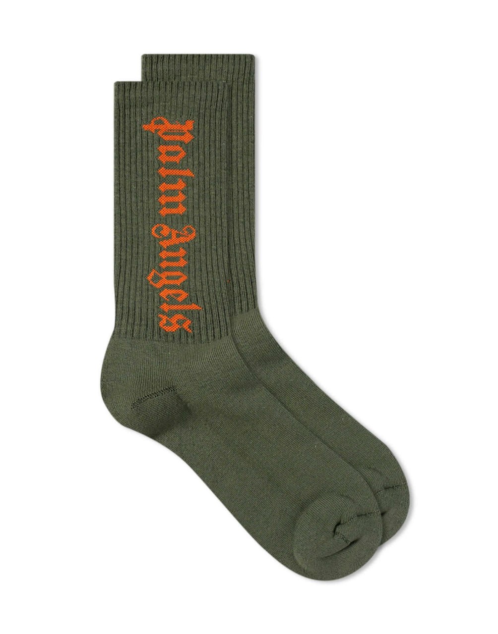 PALM ANGELS SOCKS FOREST GREEN Y