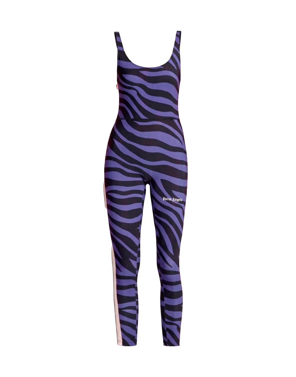 ZEBRA PRINT LOGO PALM ANGELS TRAINING JUMPS