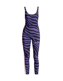 ZEBRA PRINT LOGO PALM ANGELS TRAINING JUMPS