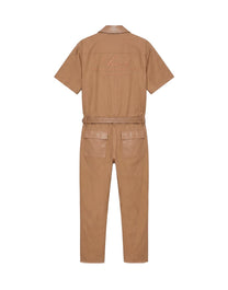 JUMPER ENTERIZO AMIRI BEIGE CON CINTURON