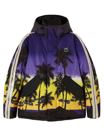 Palm Angels PALM ANGELS SUN SET TRACK SKI JKT PURPLE BLACK PALM ANGELS