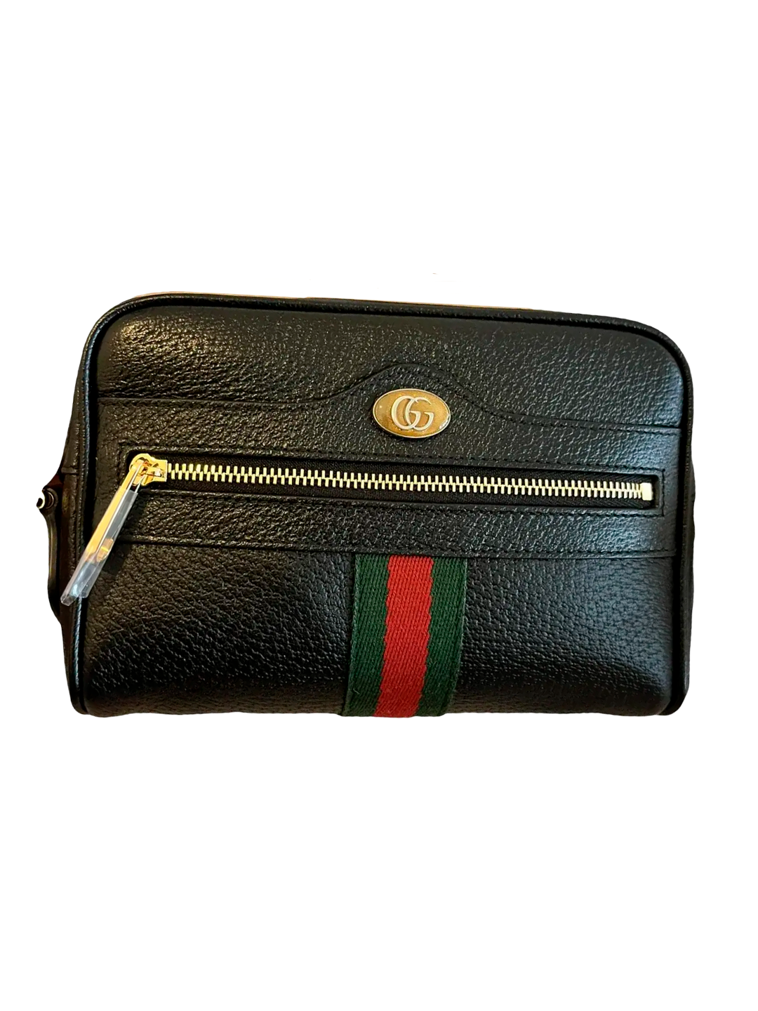 Gucci GUCCI DIONYSUS MINI BAG BLACK LEATHER WITH WEB STRIPE
